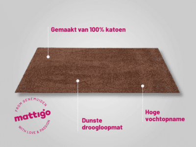Cotton 5mm Bruin - Mattigo