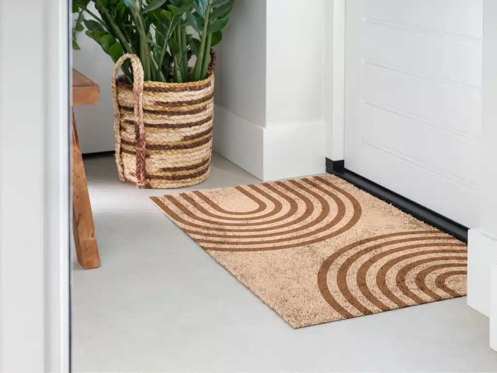 Japandi Doormat Zen - Brown